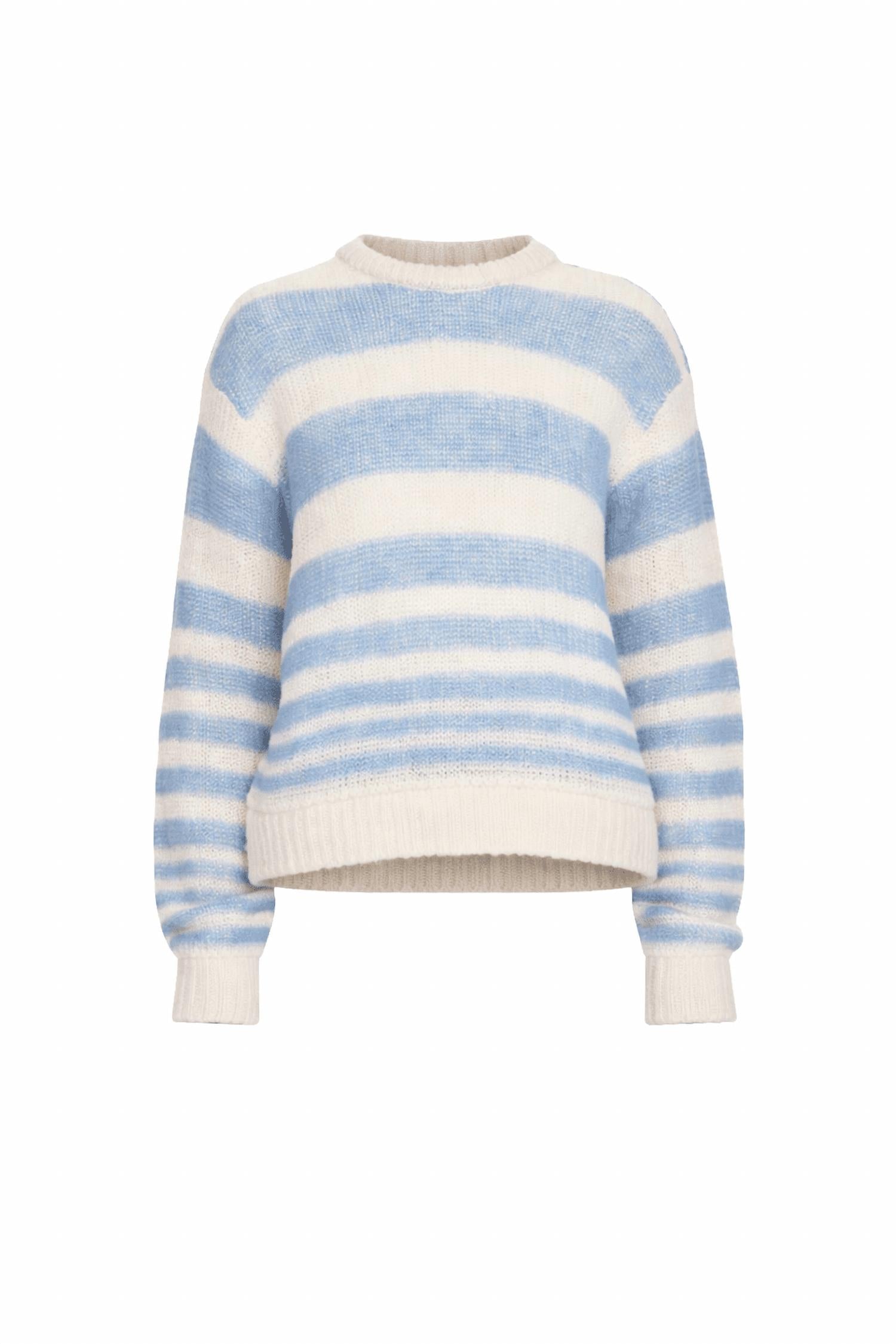 PISTOLA Moa Stripe Sweater in blue gradient - women's sweater - view 6