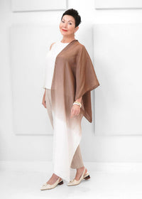 Eileen Fisher - Hand-dyed Silk Scarf