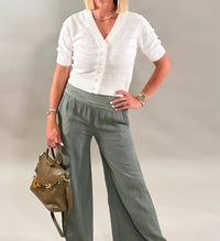 Apricot - Cutesy Cropped Short Sleeve Cardigan