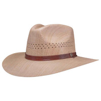 American Hat Makers - Light Vented Sun Straw Hat Barcelona