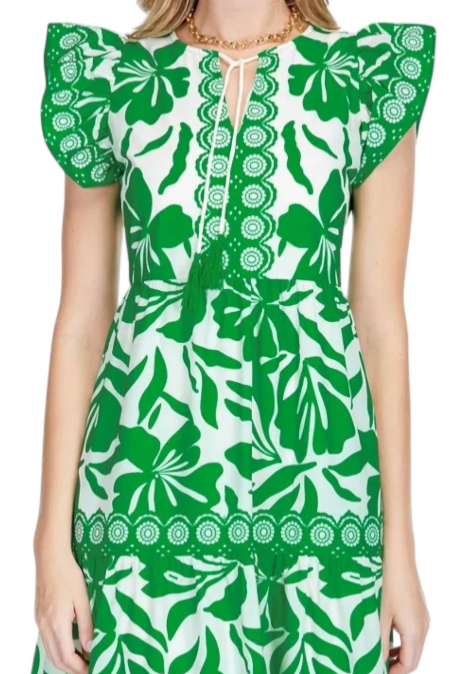 Jade - Ruffles Tiered Maxi Dress
