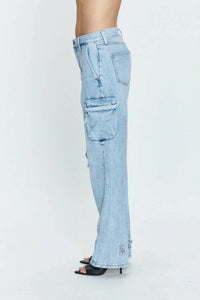 Pistola - Women's Bobbie Cargo Mid Rise Vintage Pant