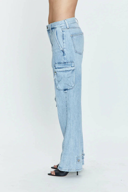 Pistola - Women's Bobbie Cargo Mid Rise Vintage Pant