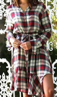 Nostalgia - Plaid Dress