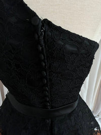 Morilee - Women's Lace Peplum Dress