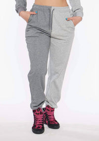 Circular Path - Two Tone Sweatpants