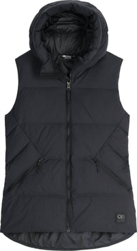 OUTDOOR RESEARCH Coze Hooded Down Insulated Vest in black - women's jacket - view 5