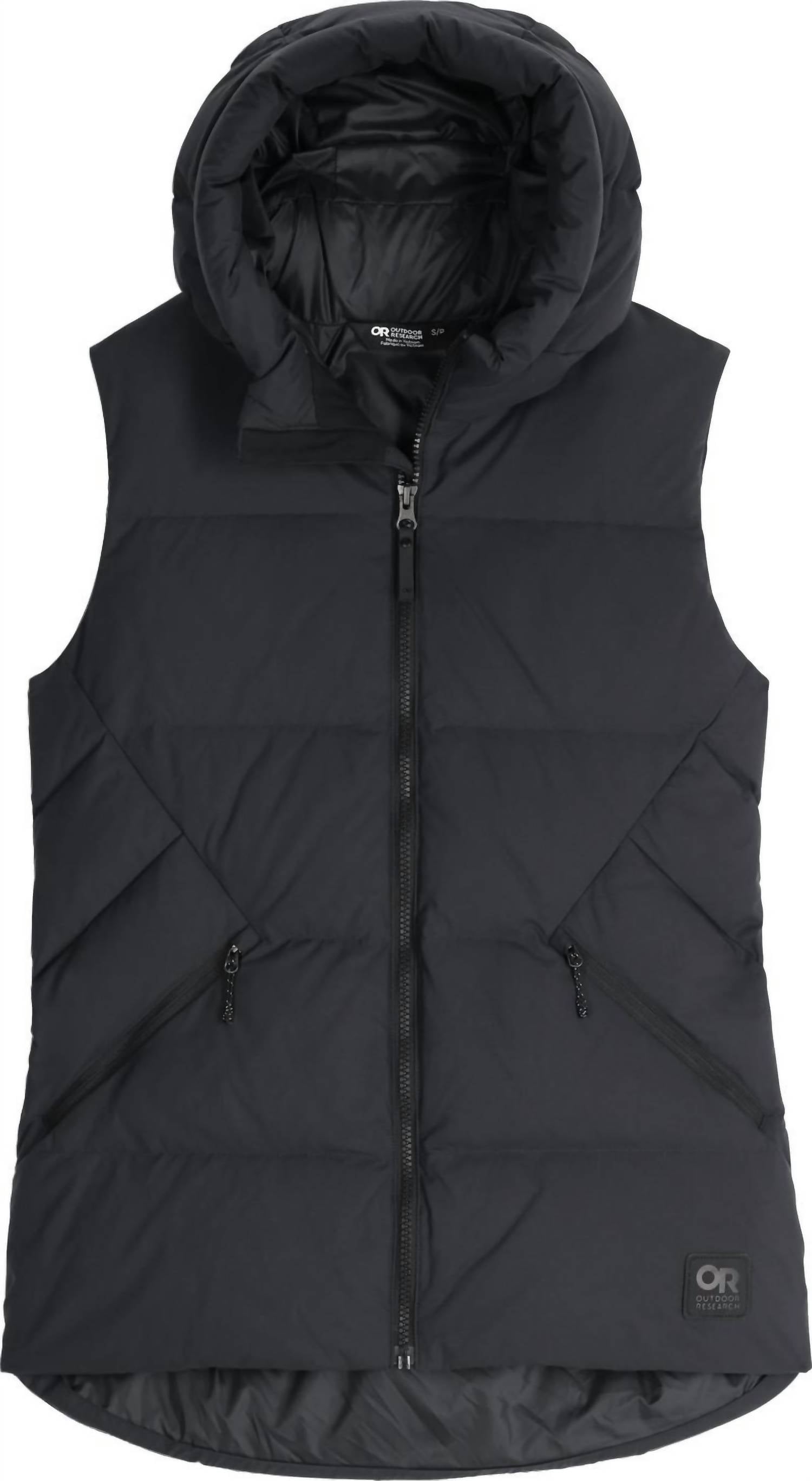 OUTDOOR RESEARCH Coze Hooded Down Insulated Vest in black - women's jacket - view 5