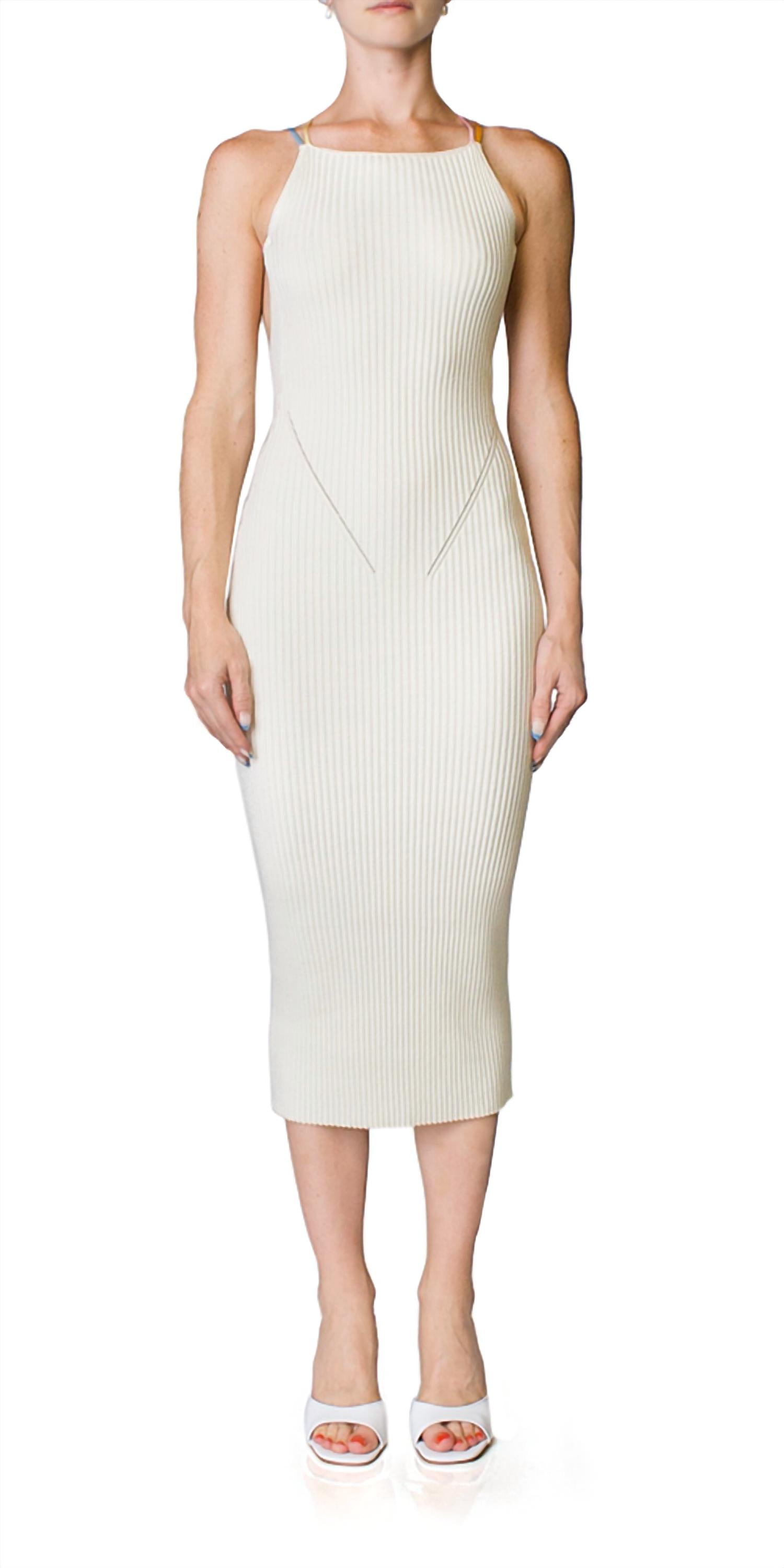 Rivoli Open Back Midi Dress