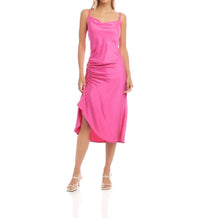 Fifteen Twenty - Stacy Sleeveless Satin Midi Dress