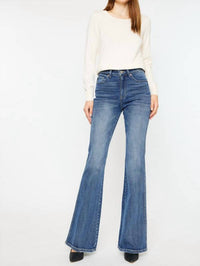 Kancan - High Rise Flare Jeans