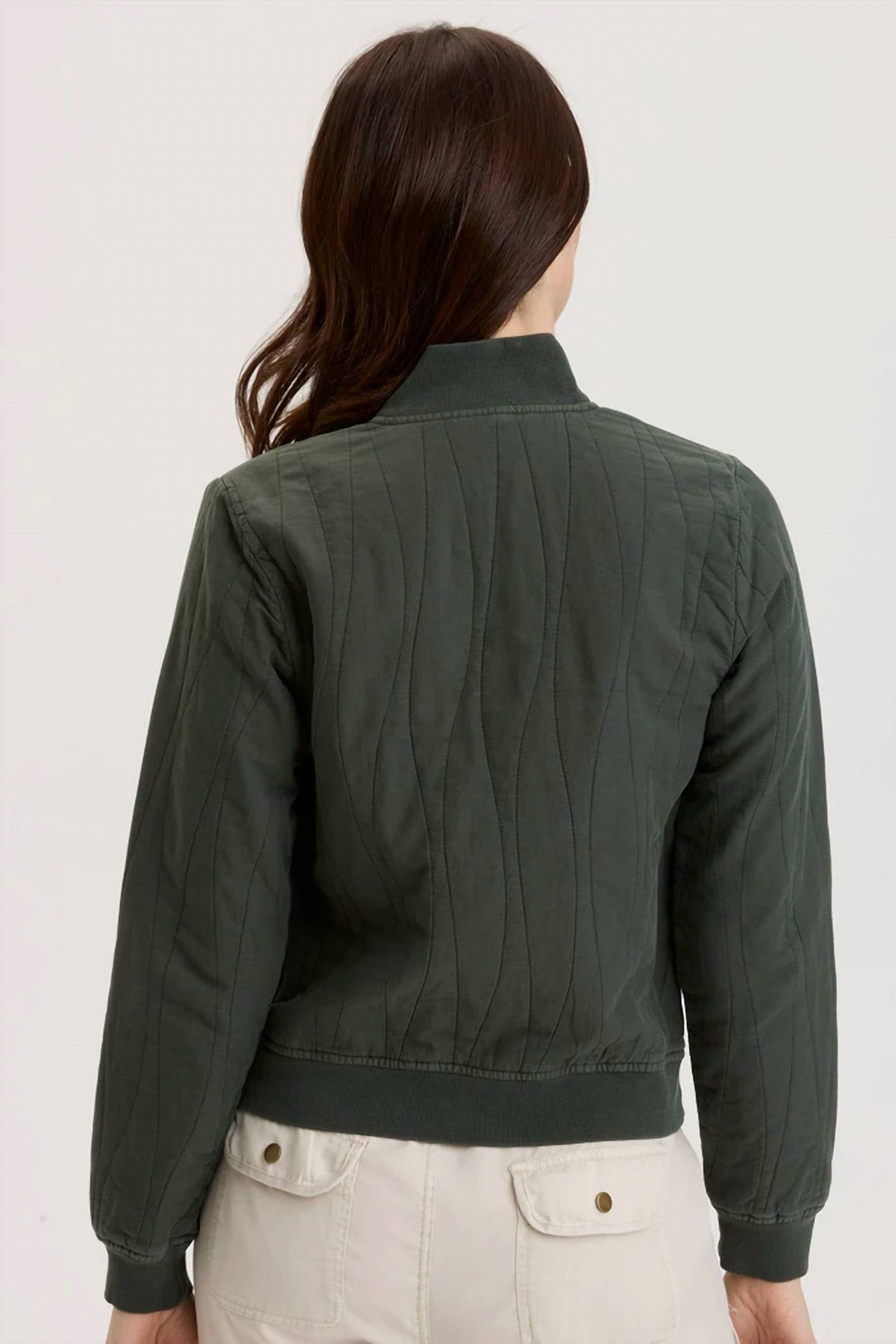 Xcvi - Hurston Quilted Bomber Jacket
