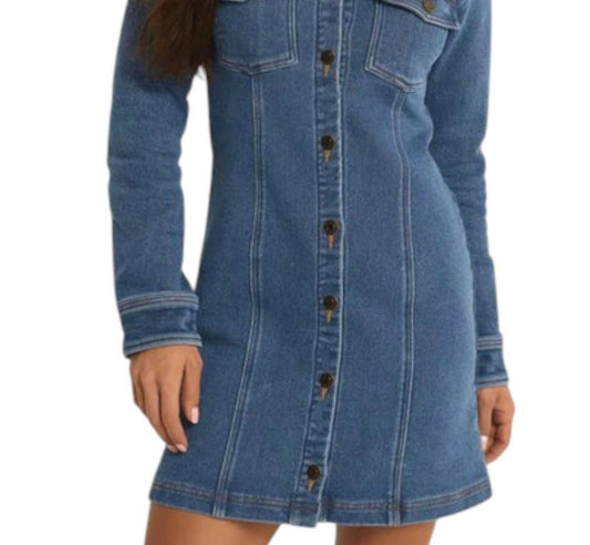 Z Supply - Candice Knit Denim Dress