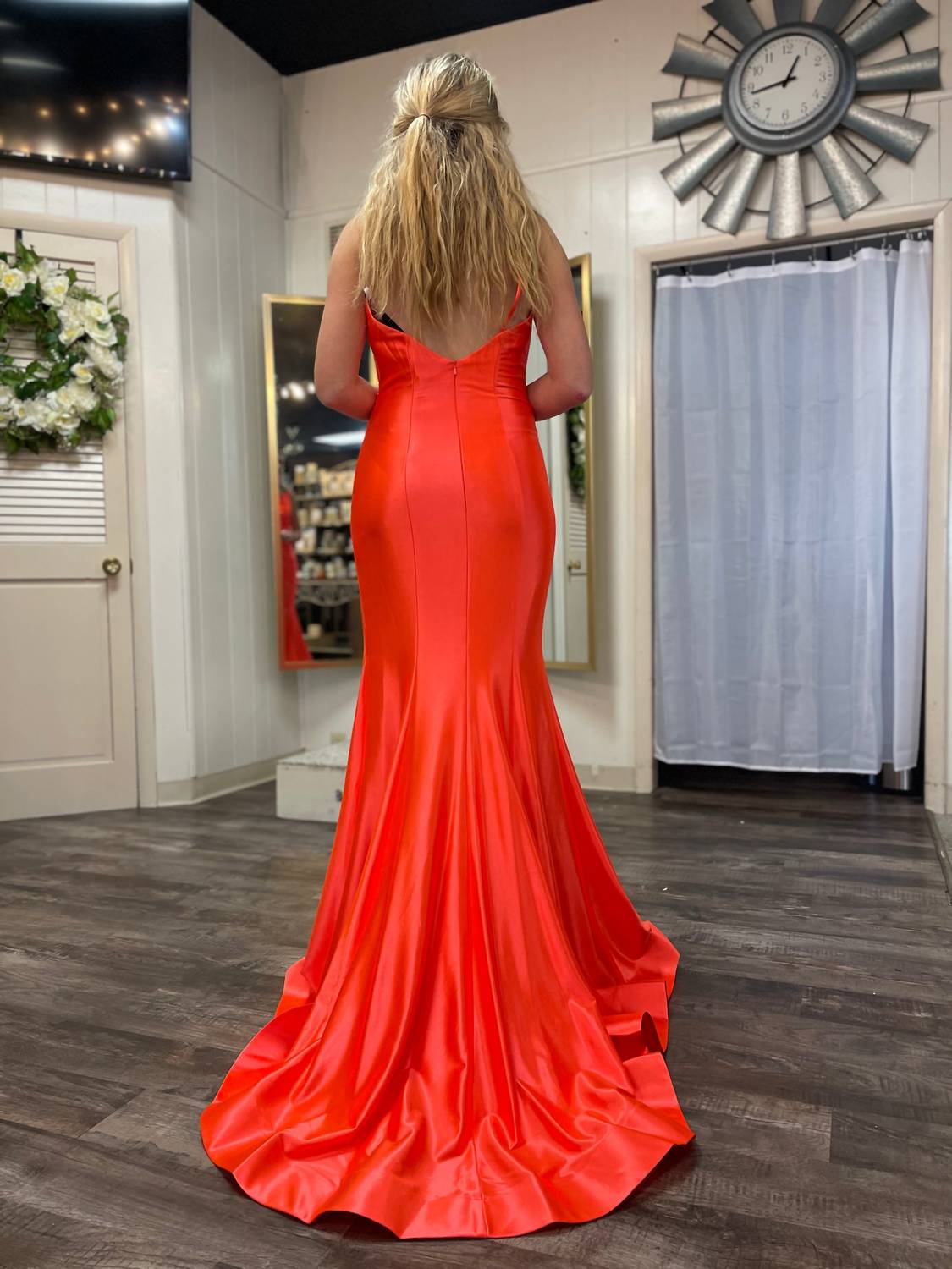Sherri Hill - One Shoulder Maxi Dress