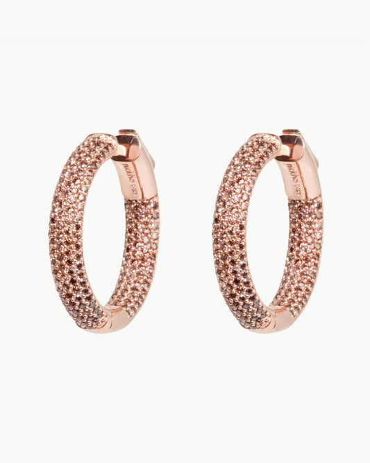 Nickho Rey - Women's Mini Tire Hoop Earrings