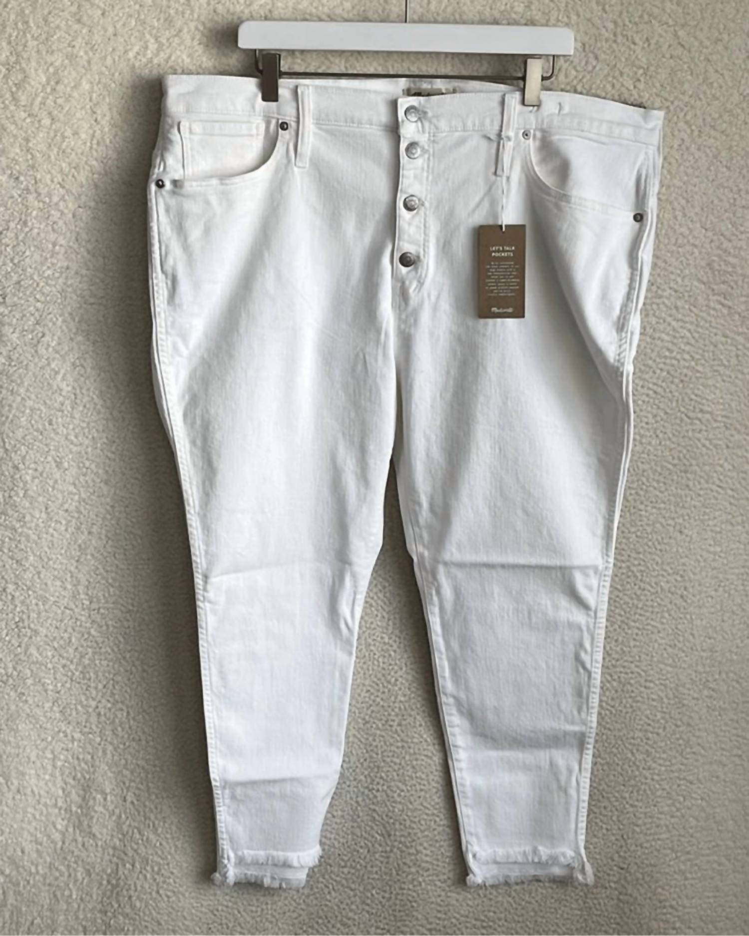 Madewell - 10" High Rise Skinny Jeans