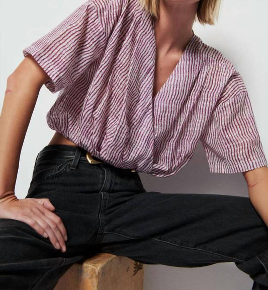 Nation Ltd - Josephine Wrap Front shirt