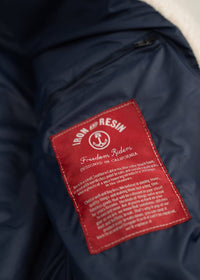 Iron & Resin Men's Tamarack Jacket in navy natural - men's shirt - alternate view