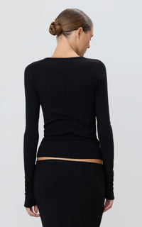 Eterne - Long Sleeve Fitted Top