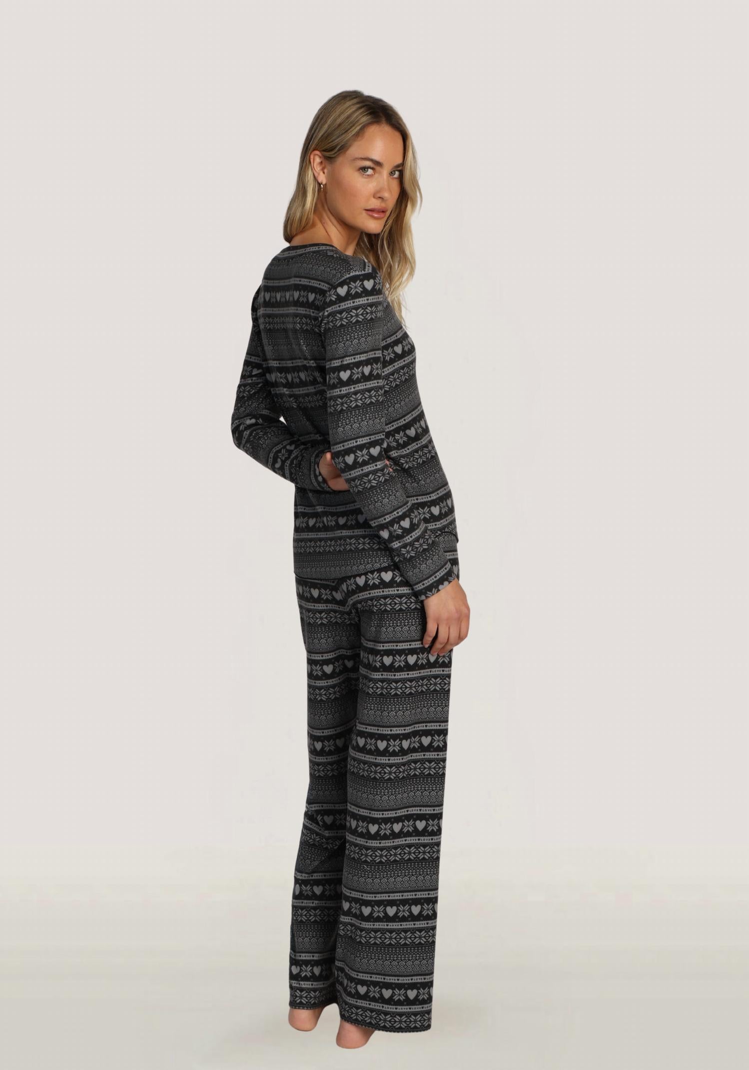 Dylan - Fair Isle Drawstring Pant