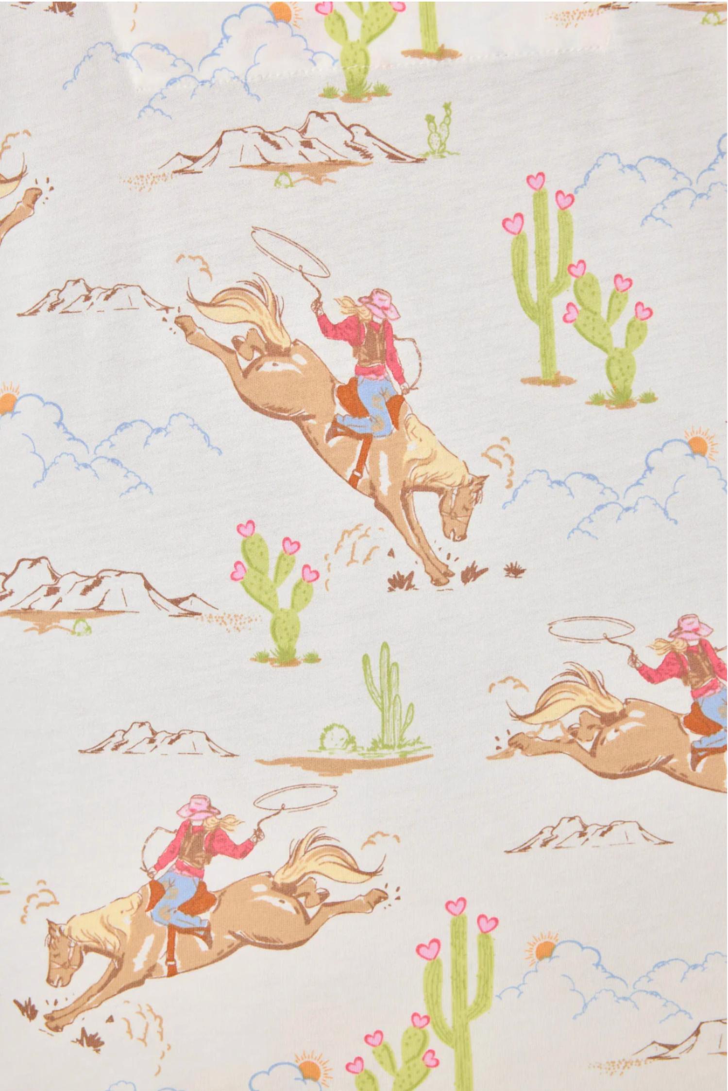 Pj Salvage - Western Print Pajama Pant