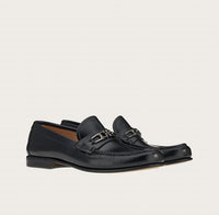 Salvatore Ferragamo - Men's Mathias Leather Gancnini Moccasin
