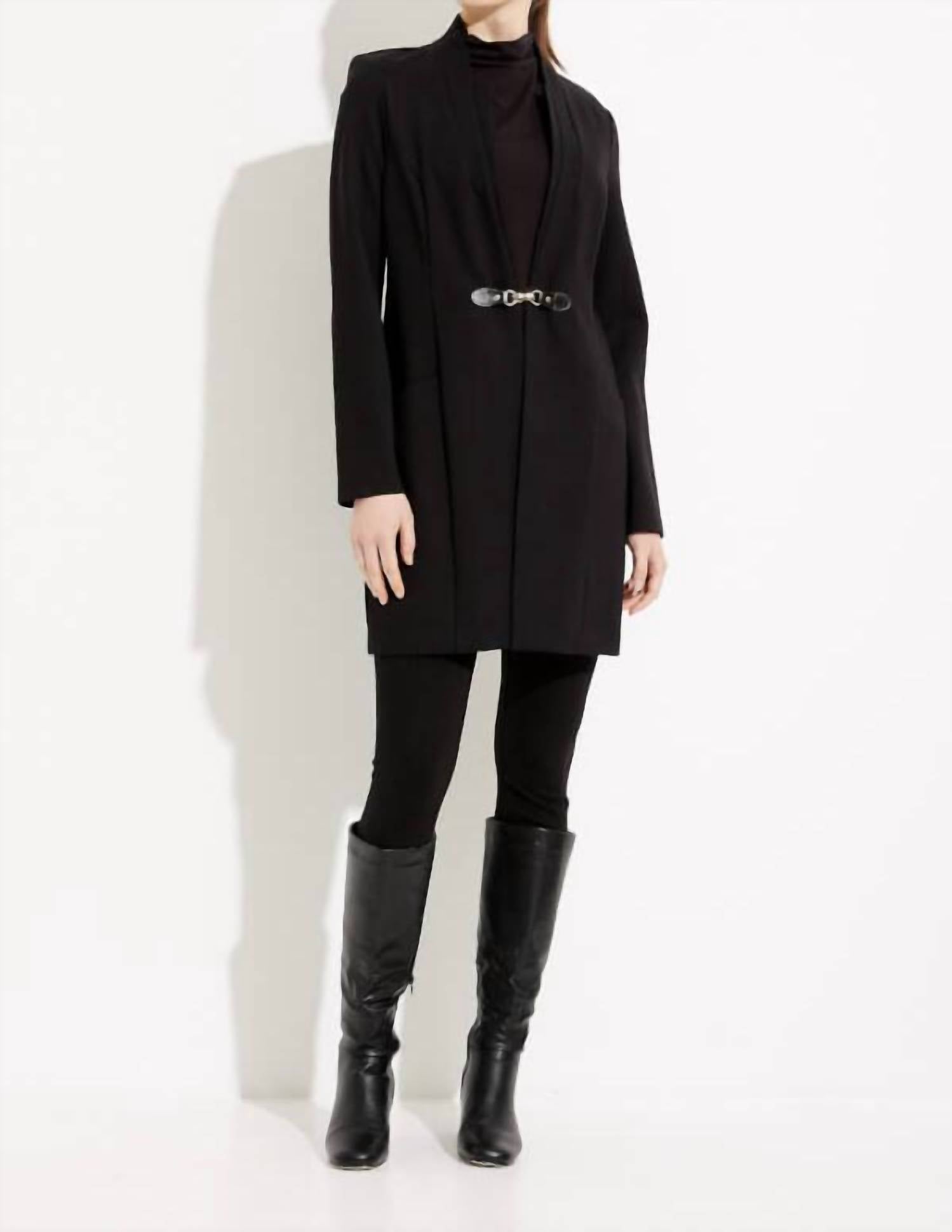 Joseph Ribkoff - Stand Collar Coat