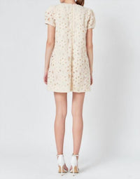 Endless Rose - Pearl And Tulle Mini Dress