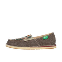 TWISTED X Women's Dust Cactus Print Casual Loafers in brown - women's flats - detail view