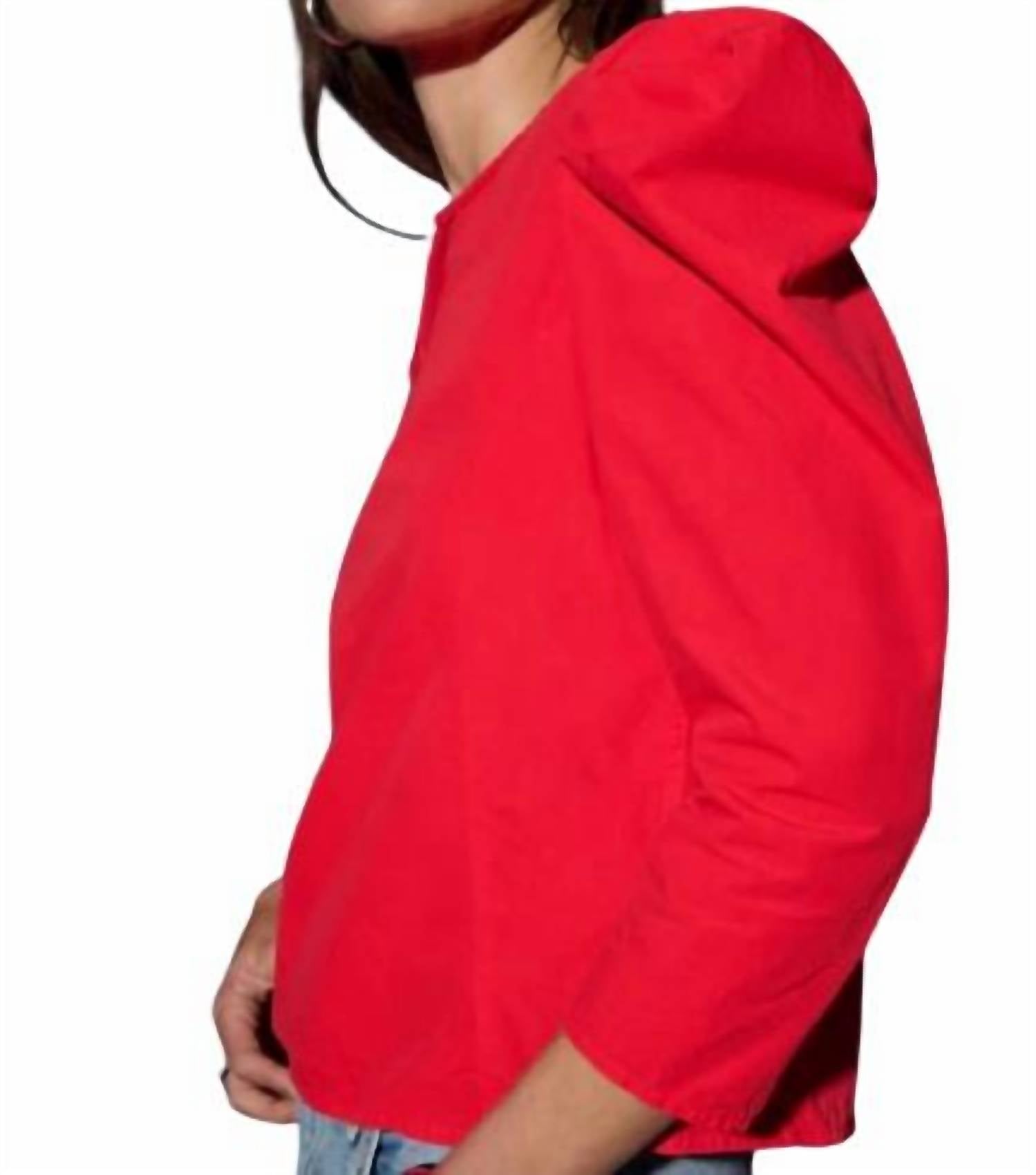 Nation Ltd - Elouise Poplin Top