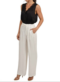 Love Token - Drawstring Wide Leg Pants