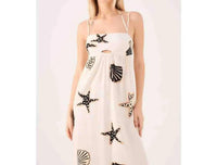Dress To - Cropped Linen Maxi Dress