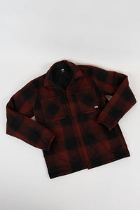 THE NORTH FACE Afterburner Insulated Flannel Jacket in black sumac - men's jacket - view 7