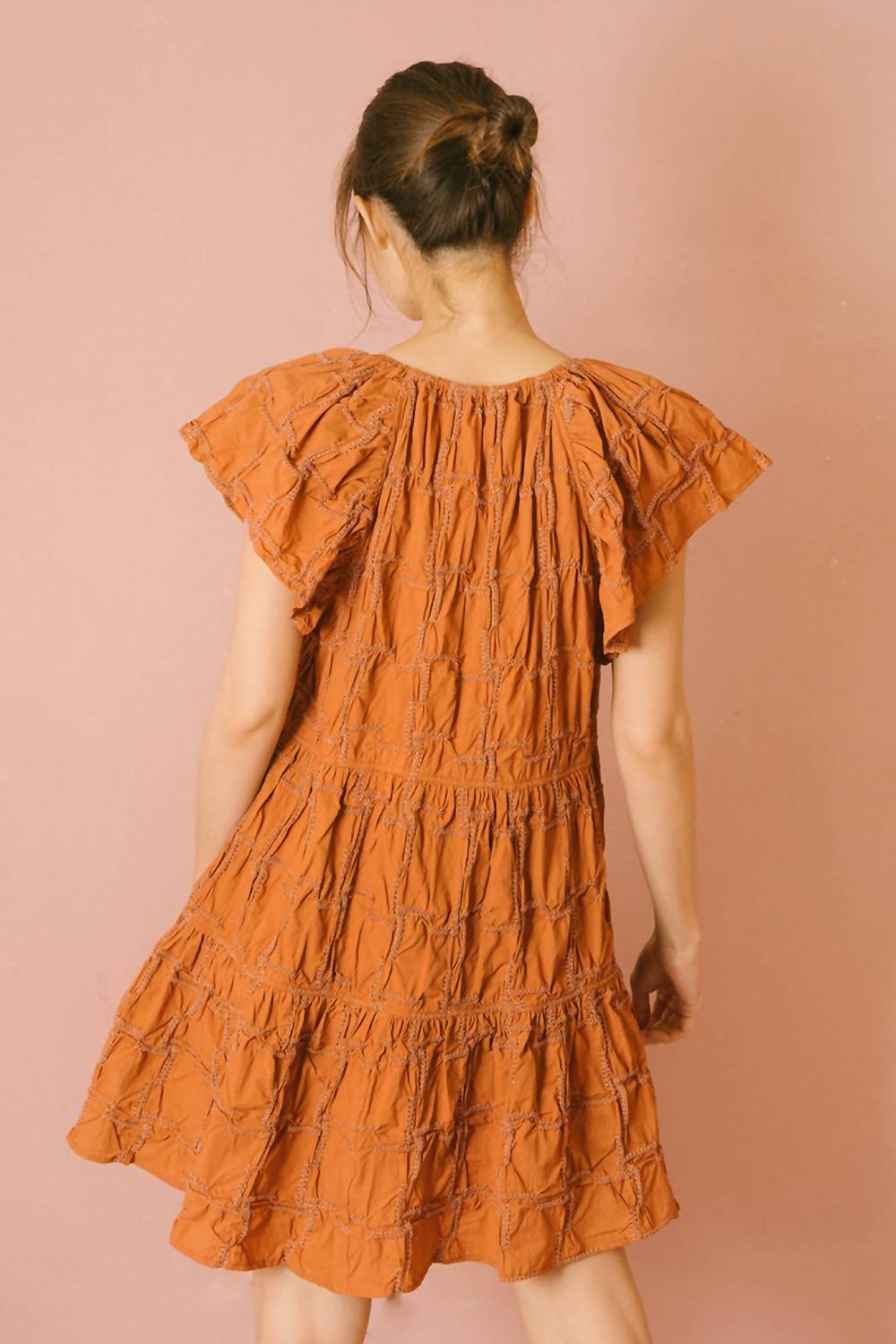 Storia - Austin Tiered Flowy Mini Dress