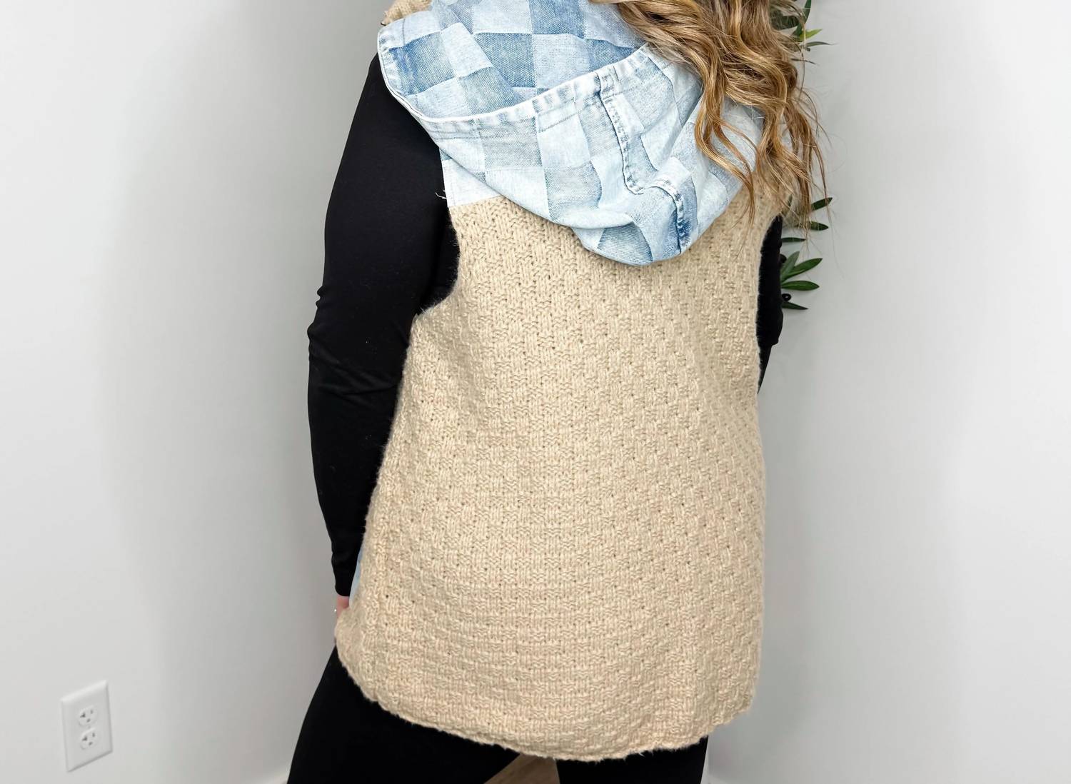 Bibi - Watch Out Knit Hooded Vest