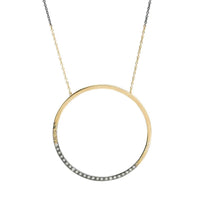 Kate Maller Jewelry - Women's Circle Sunshine Necklace