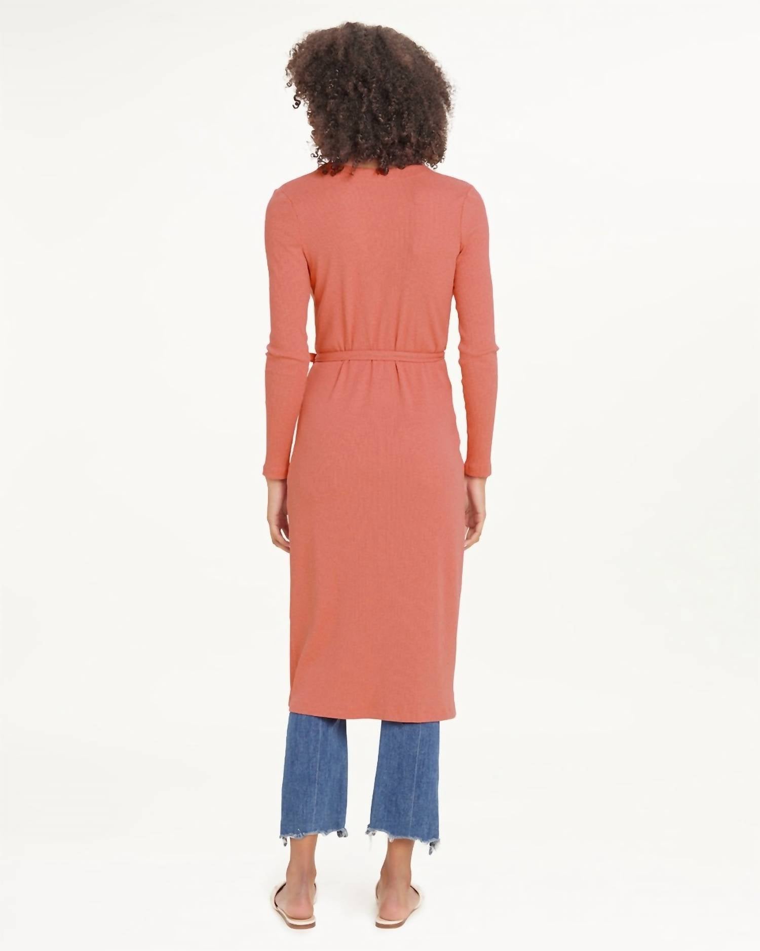 Splendid - Dyed Rib Button Front Dress