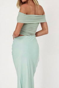 One & Only - Off The Shoulder Midi Dress