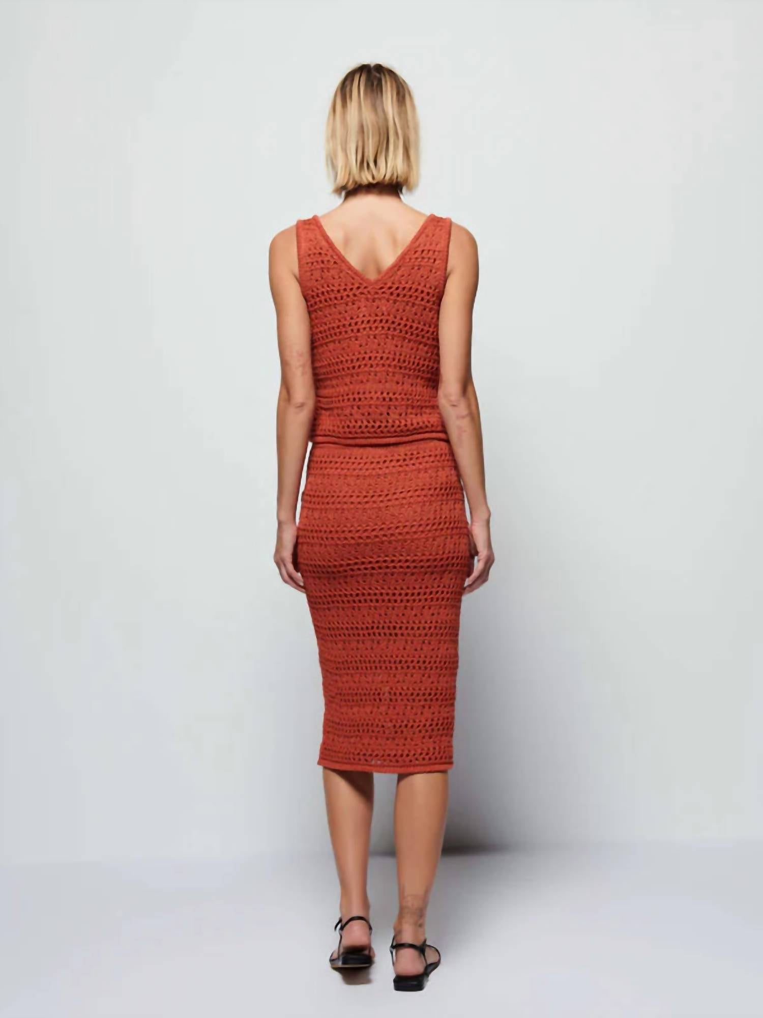 Nation Ltd - Adriana Crochet Knit Tank