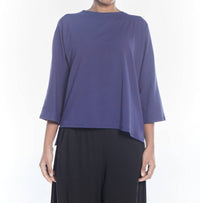 Matthildur - Ania Patterned Quarter Sleeve Top