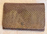 HOBO Women's Jill Autumn Ombre Wallet in beige - women's bag - detail view