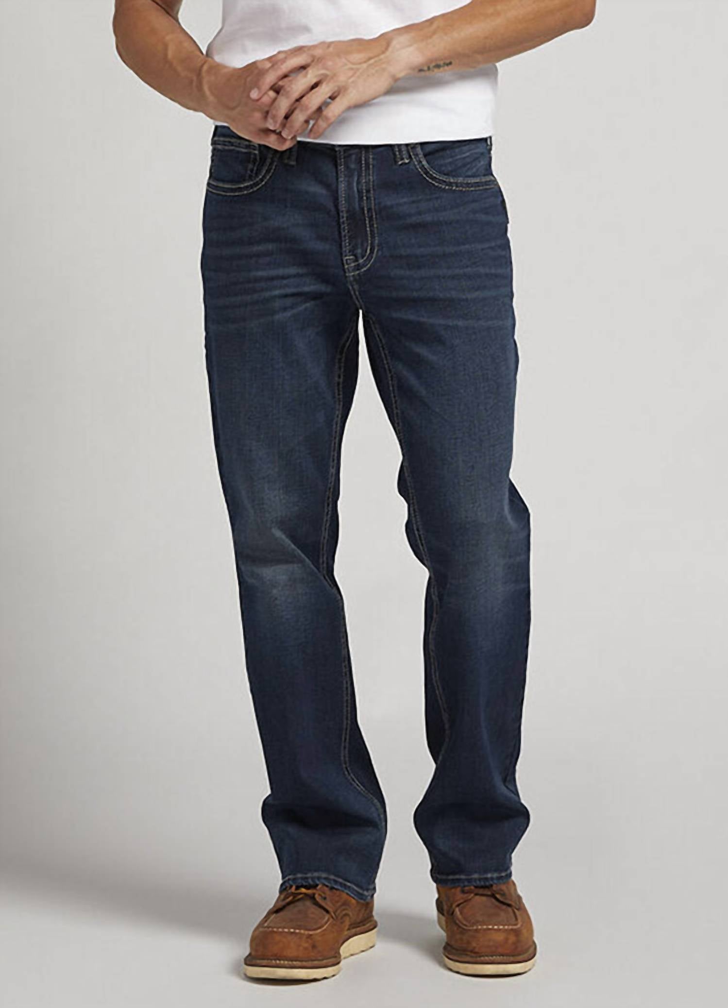 Silver Jeans Co Craig Bootcut Leg Jeans in indigo - men's jeans