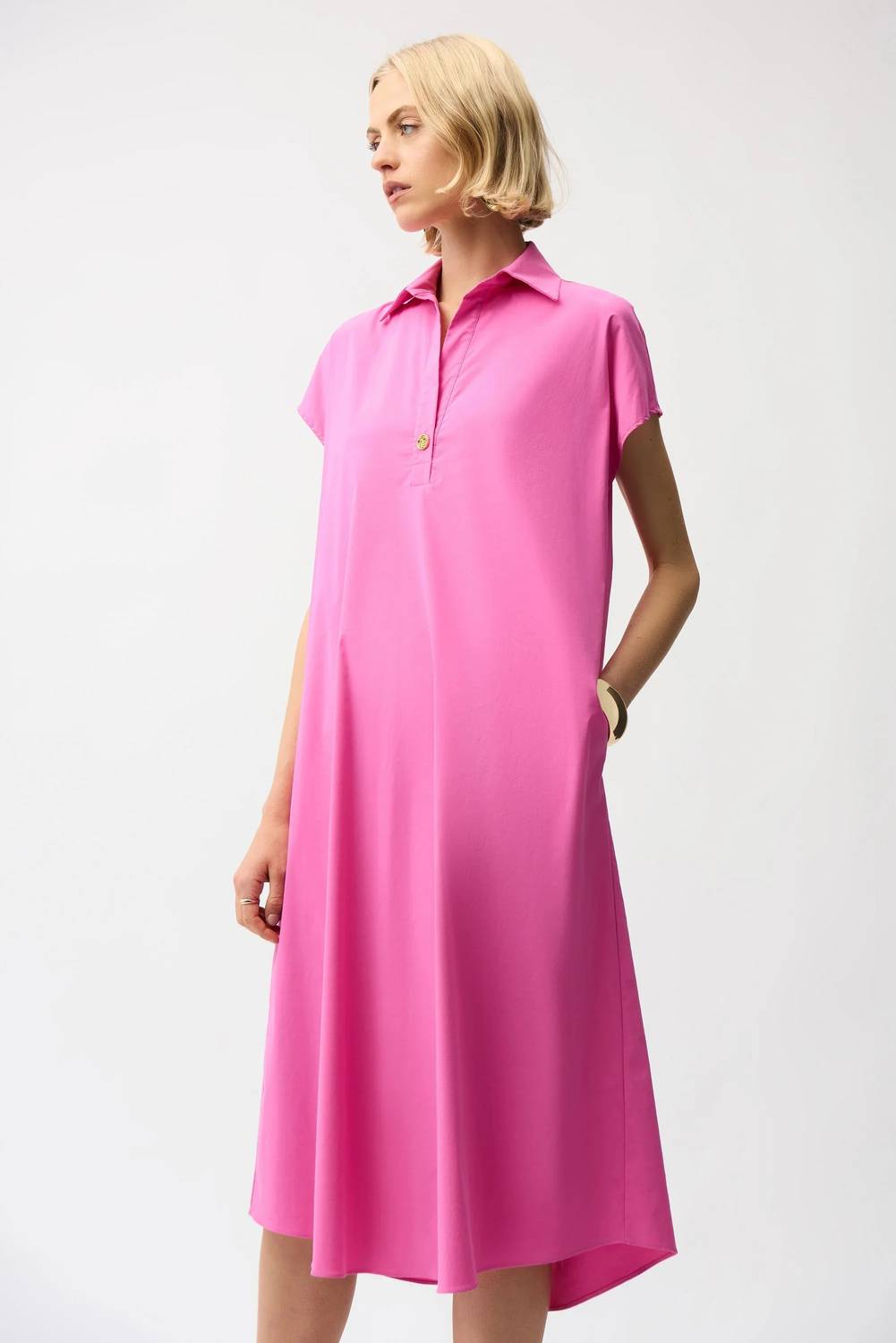 Joseph Ribkoff - Trapeze Midi Shirt Dress