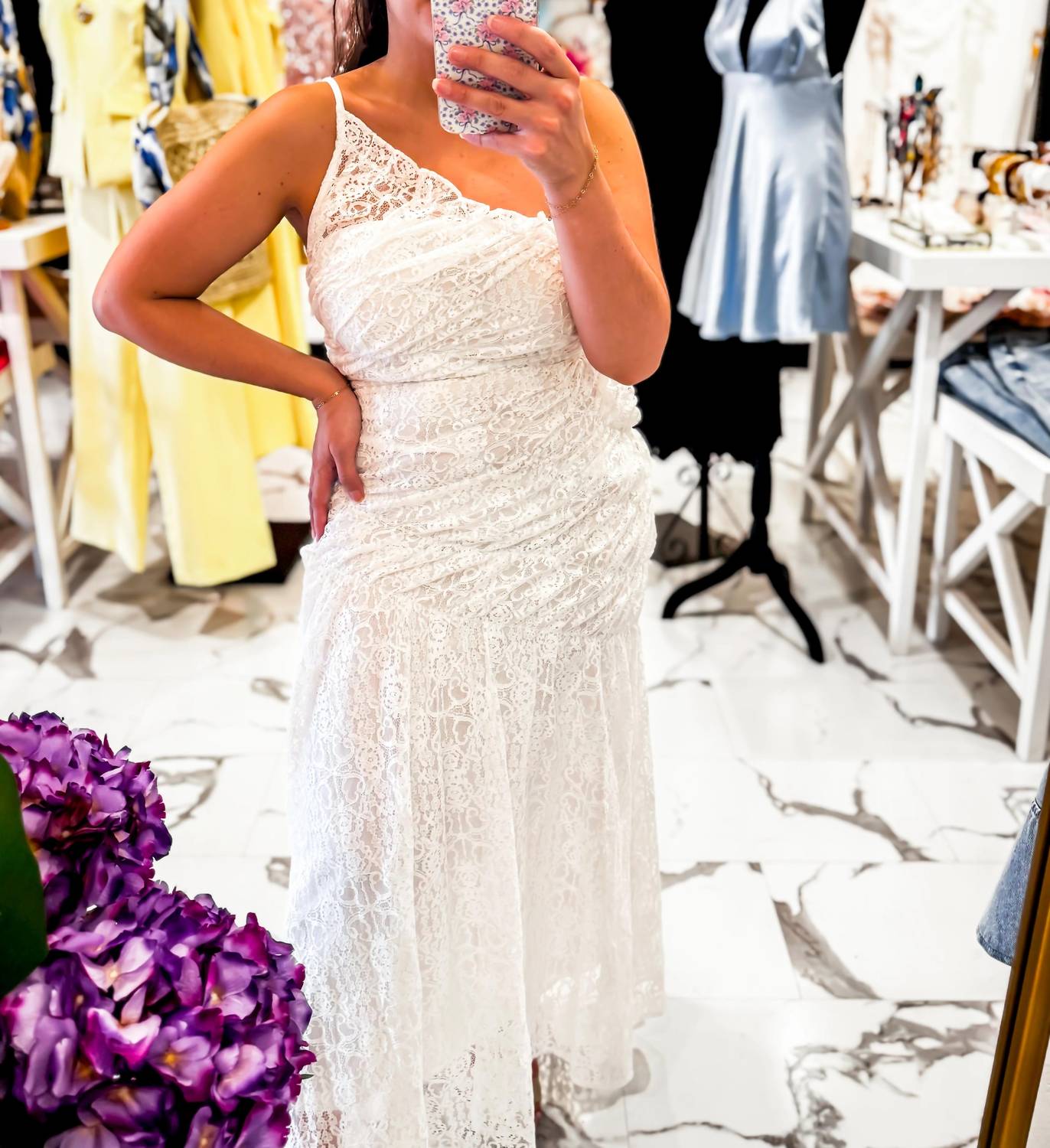 Lena - Lace Me Away Midi Dress