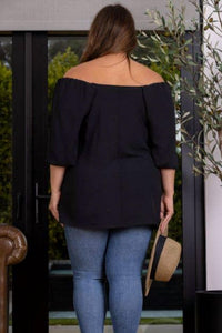 Stylish Wholesale - Off Shoulder Bell Sleeve