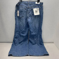 Re/Done - Women’s Mid Rise Palazzo Jeans
