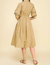 Pinch - Jennifer Tucked Midi Dress