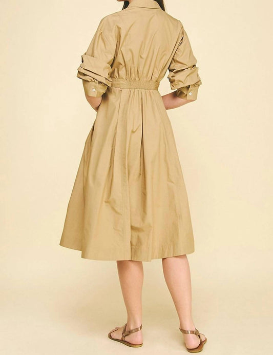 Pinch - Jennifer Tucked Midi Dress