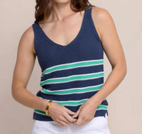 Southern Tide - Alli Striped Sweater Tank