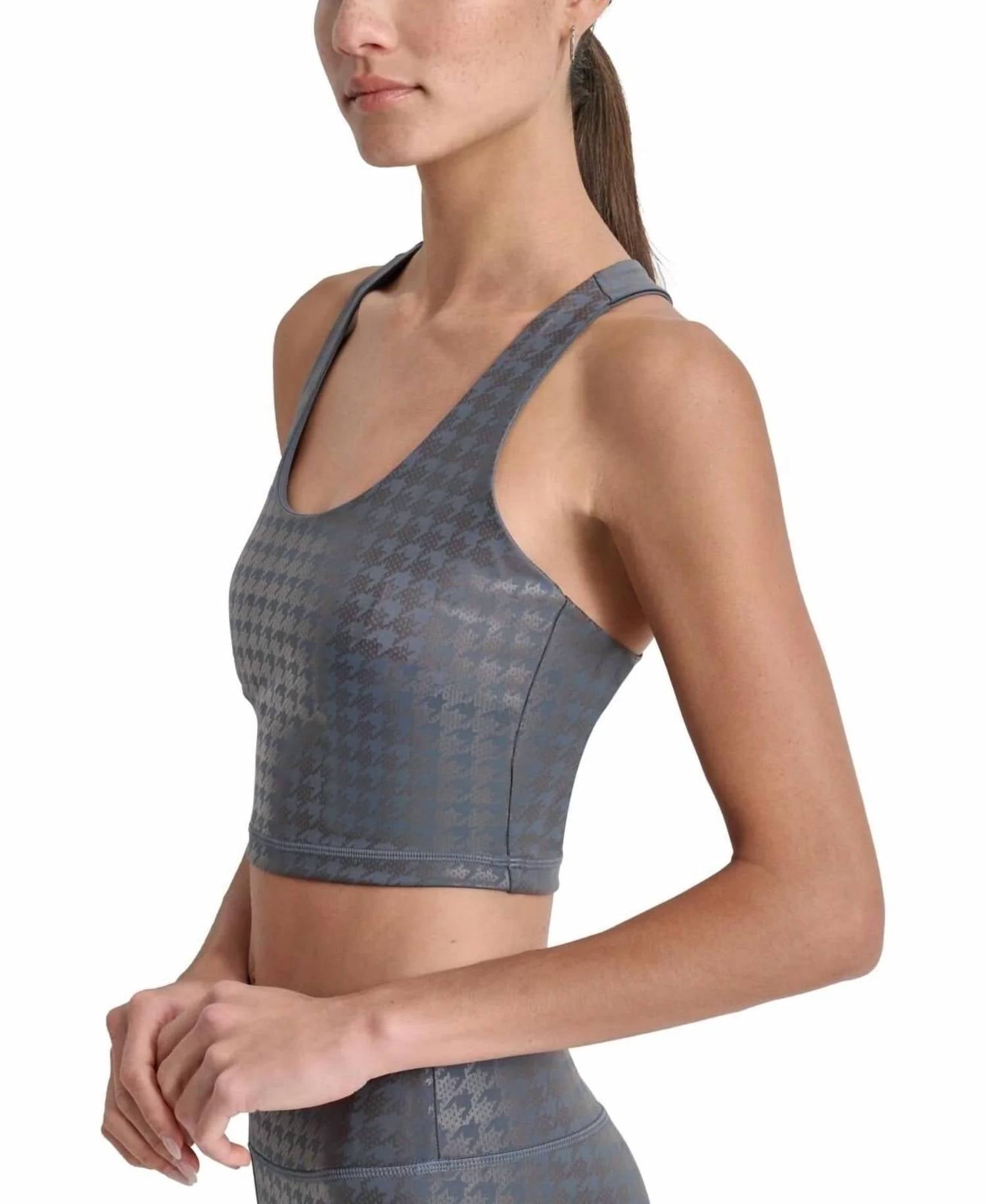 Dkny - Cropped Racerback Tank